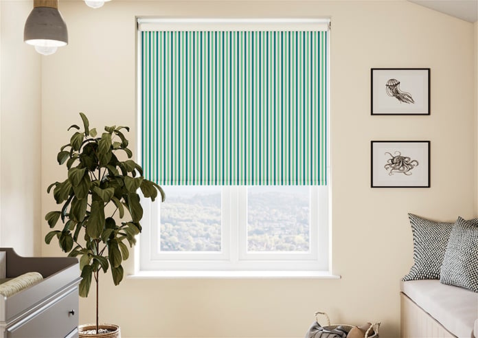 The British Stripe Co. Catherine, Blackpool No.1 - Roller Blind - Image 3
